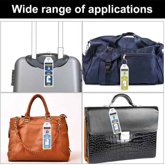 2 Cruise Ship Luggage Tags Holders HQ Great for ROYAL CARIBBEAN & CELEBRITY