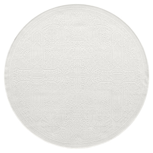 Grande Jacquard Rug - Ivory - 160x230