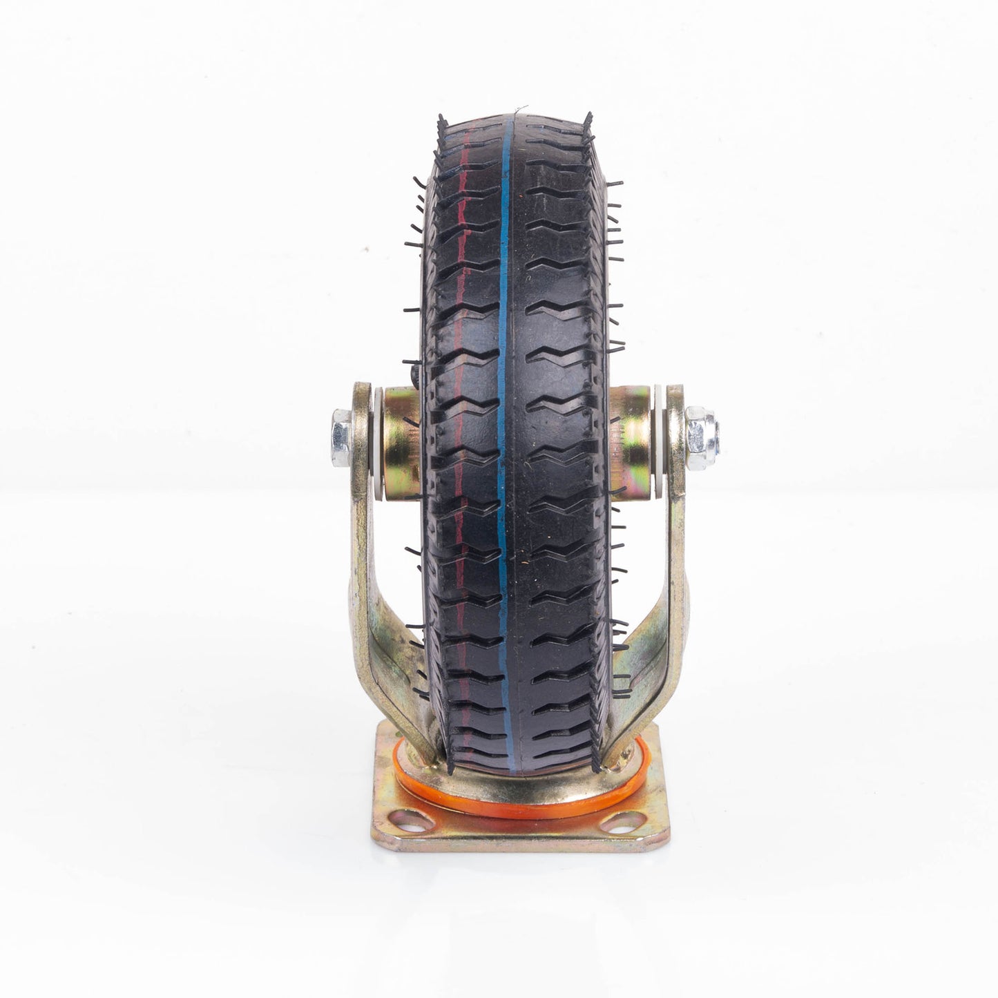 4x 8 Inch Castor Caster 2x swivel 2x fixed Pneumatic Tyres Wheels Trolley Cart Wheelbarrow