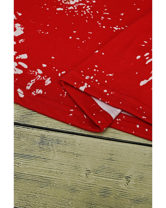 Azura Exchange Bleached Leopard Spot Pullover - M