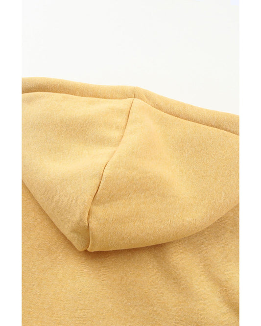 Azura Exchange Cinched Cropped Hoodie with Zip Closure - M