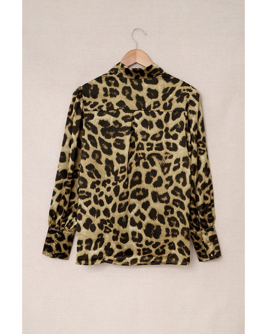 Azura Exchange Bubble Long Sleeve Button-up Shirt - M