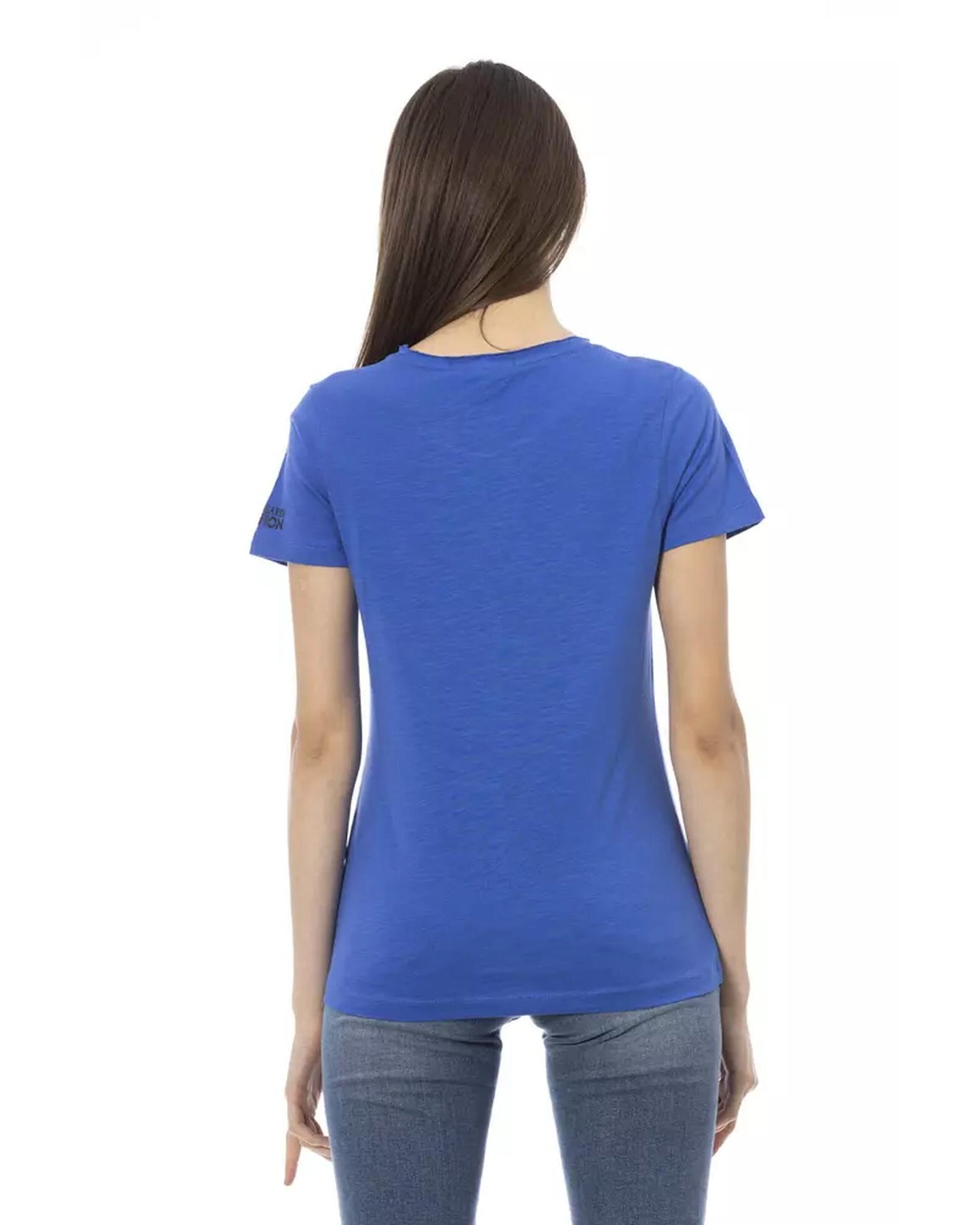 Short Sleeve T-shirt with Front Print 2XL Women