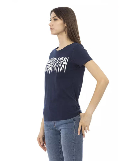 Short Sleeve T-shirt with Front Print 2XL Women