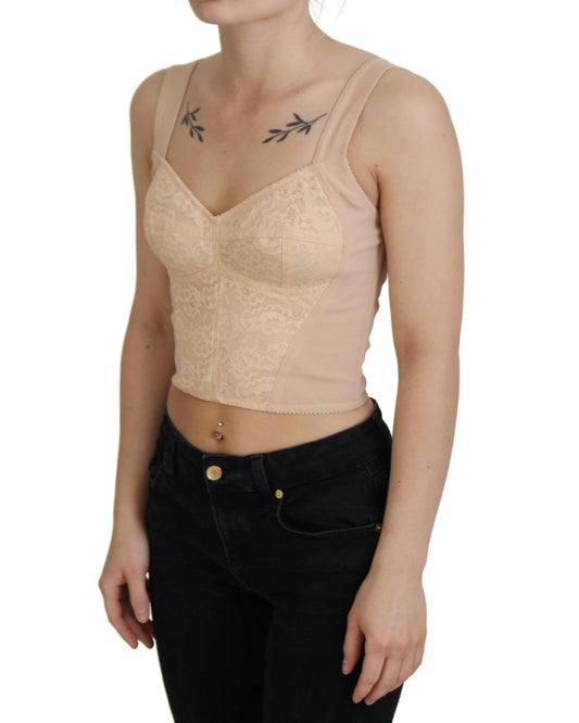 Dolce & Gabbana Bustier Top Blouse 40 IT Women