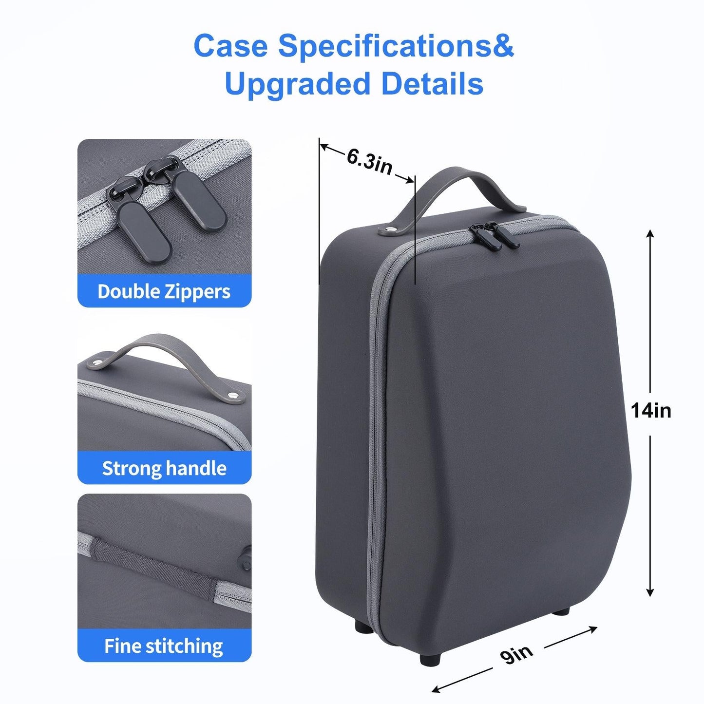 Shockproof Vr Storage Bag With Handle - Anti Pressure