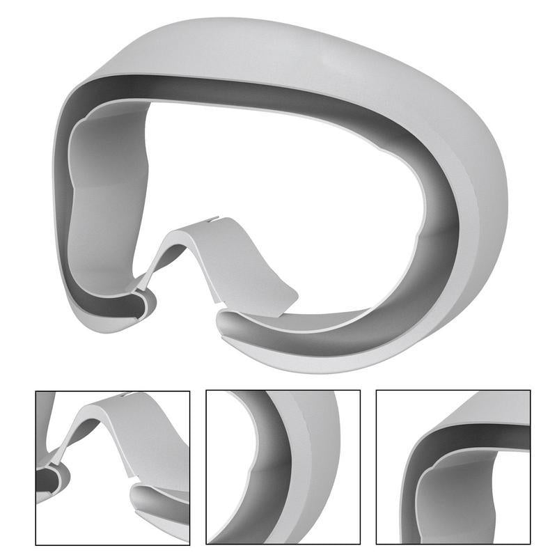 Vr Eye Pads - Silicone For Pico 4 - Light Gray
