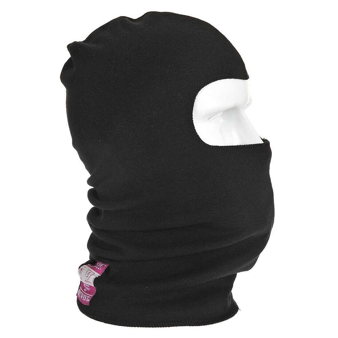 PORTWEST Flame Resistant Anti Static Balaclava Beanie Hat Warm Face Mask Ski - Black