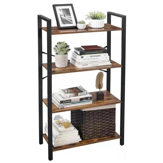 EKKIO 4-Tiers Metal Wood Display Shelf EK-WBS-102-YXH
