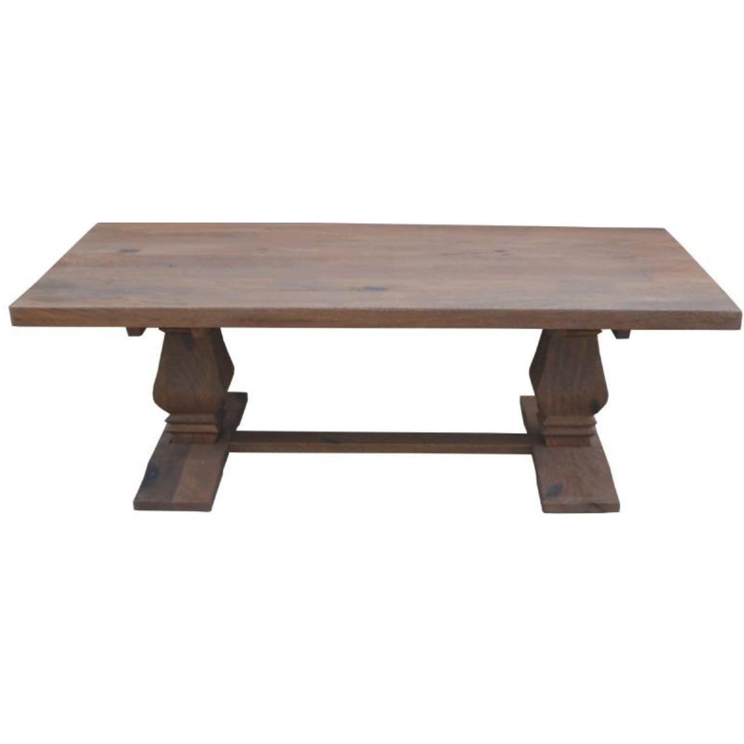 Florence Coffee Table 140cm Pedestal Solid Timber Wood French Provincial