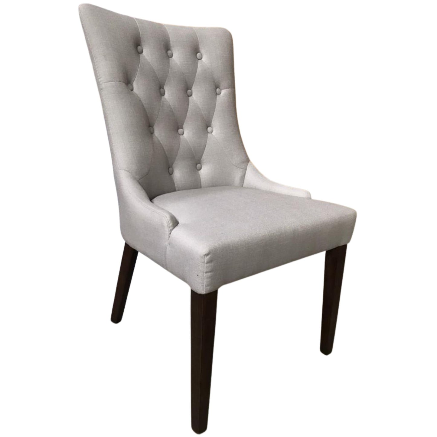 Florence 5pc Round Dining Table Set 135cm 4 Fabric Chair French Provincial
