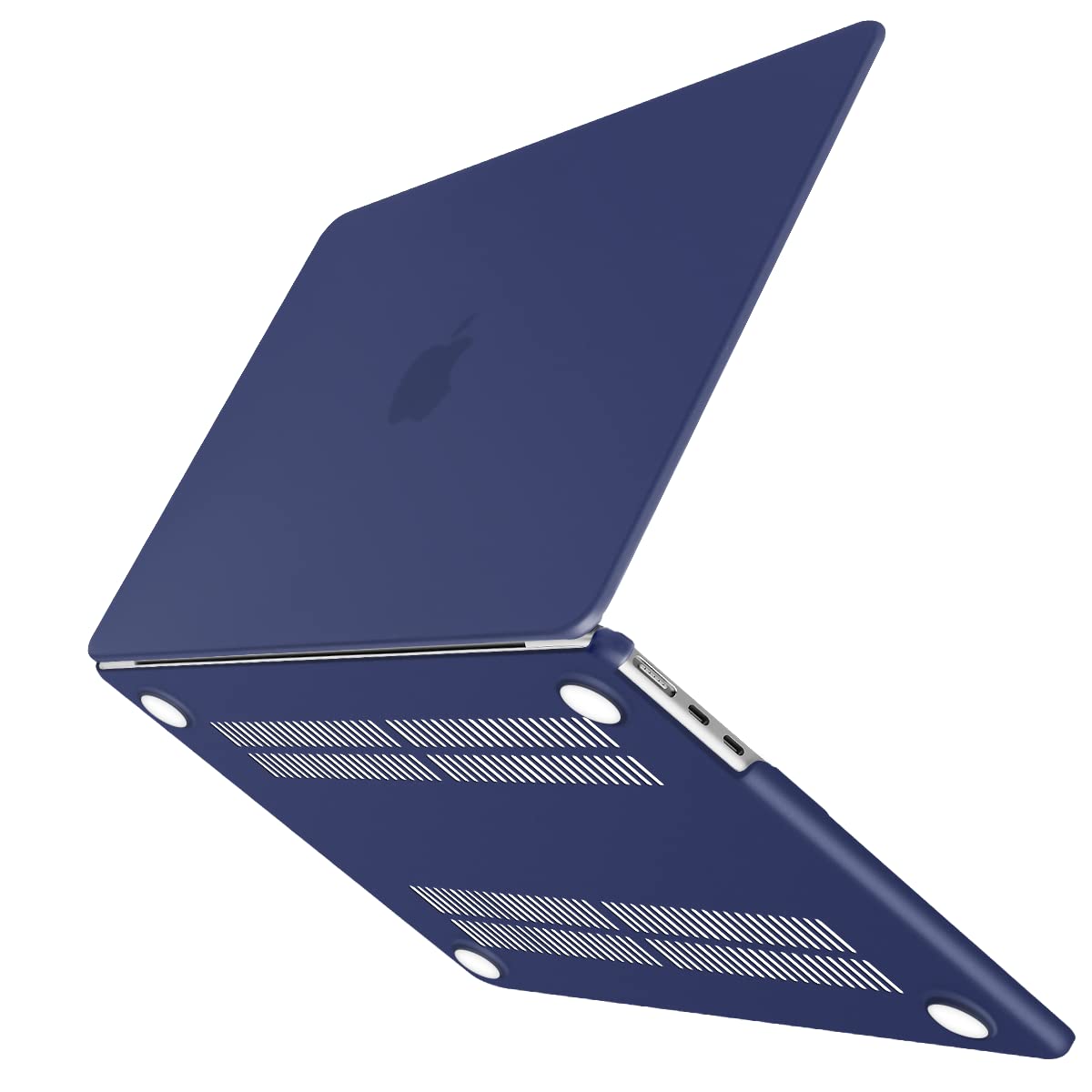 15 inch Air 2023 MacBook Air Matte Case A2941 M2 Chip Hard Shell Case Keyboard Cover Blue