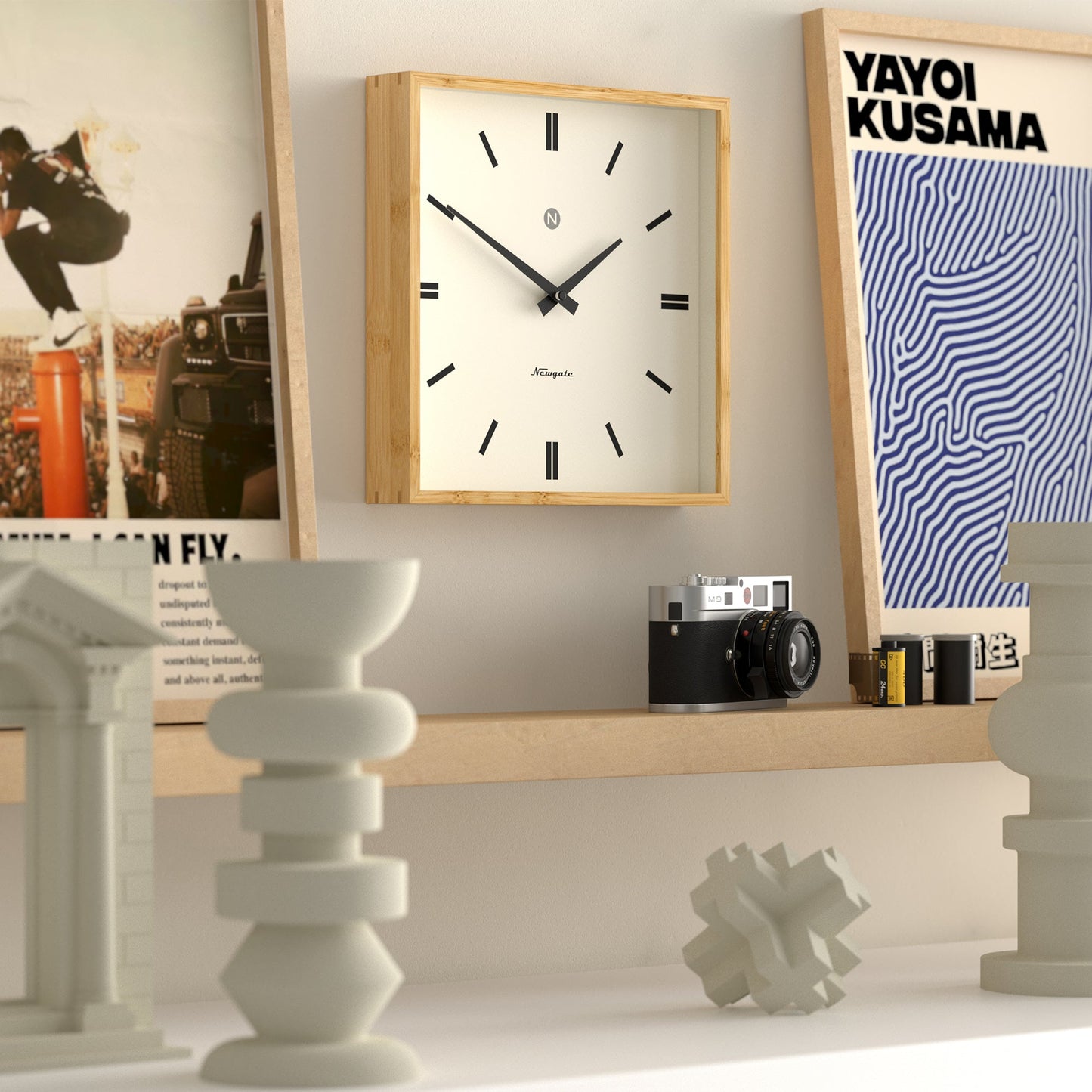 Newgate Fiji Wall Clock - Moped Dial