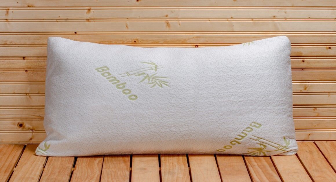 BAMBOO PILLOW Memory Foam Luxury Comfort Organic Health 65x45cm Size New