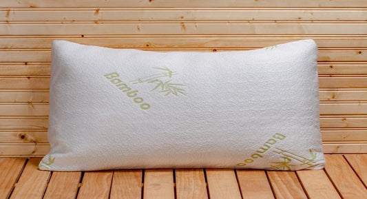 BAMBOO PILLOW Memory Foam Luxury Comfort Organic Health 65x45cm Size New