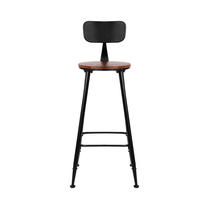 Artiss 4x Bar Stools Vintage Metal Chairs