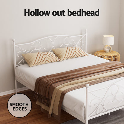 Artiss Bed Frame Queen Size Metal Frame GROA