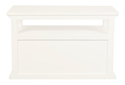 Tasmania 2 Door TV Stand (White)
