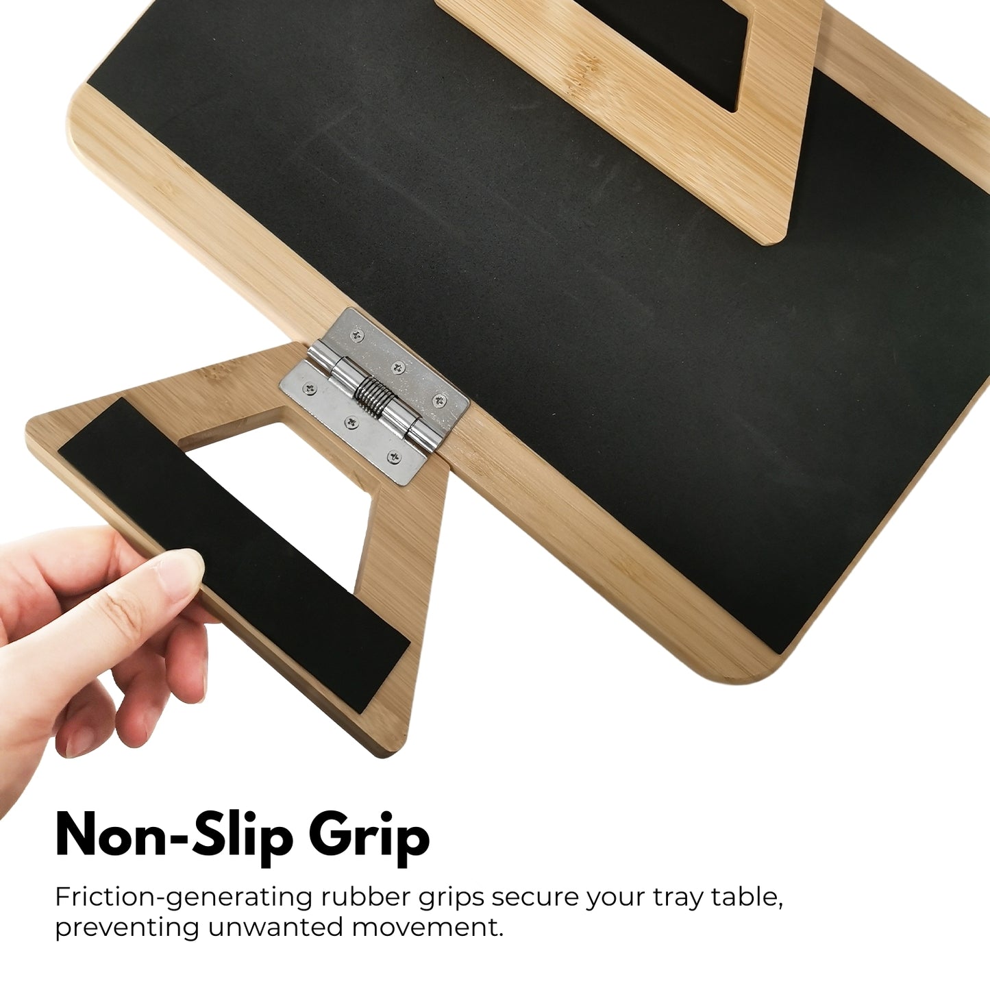 GOMINIMO Portable Sofa Arm Tray For Wide Couches(Natural)GO-SAT-100-YT