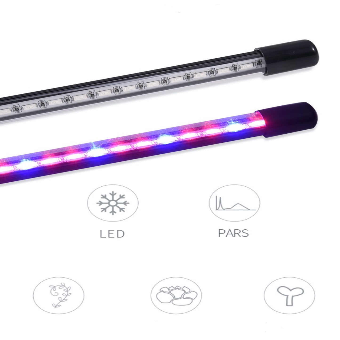 NOVEDEN Plant Grow Light 4 Head Grow Lamp