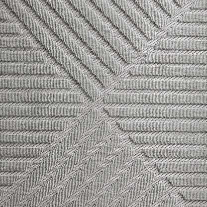 Alpha Outdoor Rug - Light Grey - 120x170