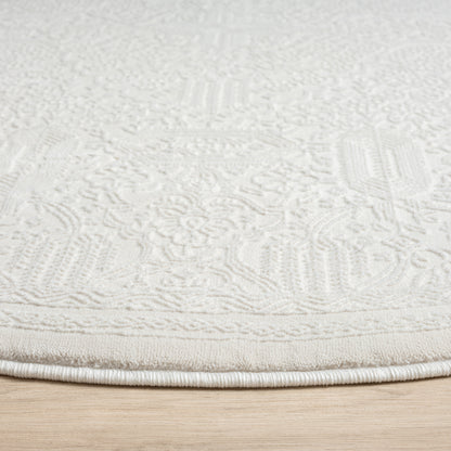 Grande Jacquard Rug - Ivory - 200x290