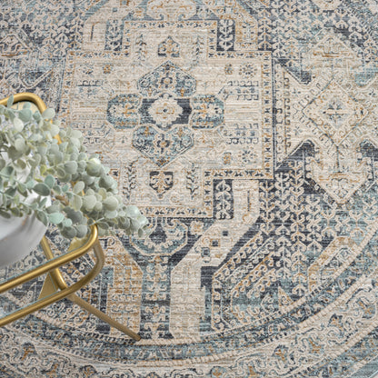 Aubre Contemporary Area Rug - Charcoal - 240x240