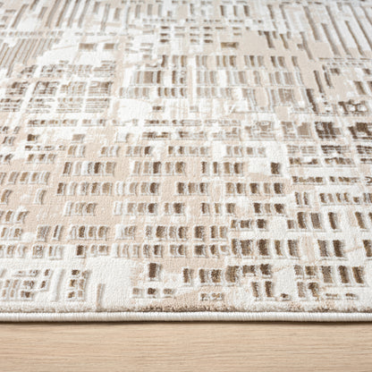 Grande Jacquard Rug - Taupe - 300x400