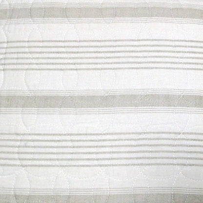 Brighton Road Regatta Stone Quilted Quilt Cover Set Queen