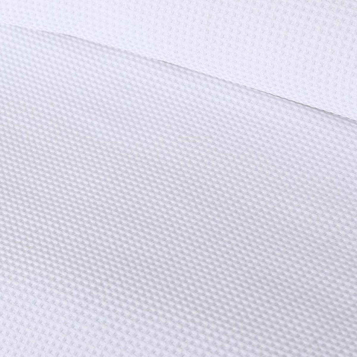 Accessorize White Waffle Polyester Quilt Cover Set Double
