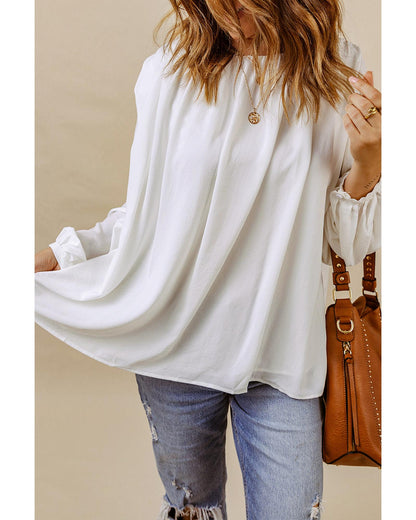 Azura Exchange Billowy Sleeve Blouse - 2XL