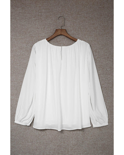 Azura Exchange Billowy Sleeve Blouse - 2XL