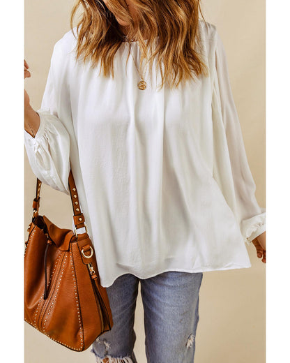 Azura Exchange Billowy Sleeve Blouse - L