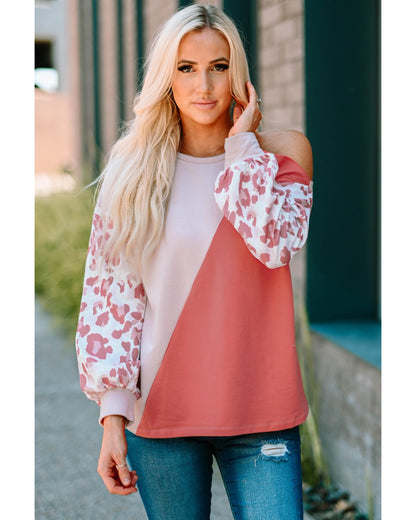 Azura Exchange Asymmetric Cold Shoulder Knit Top - L