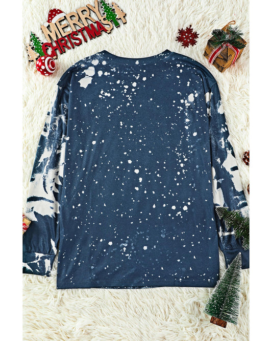 Azura Exchange Burning Vibe Vintage Multicolor Pullover - S