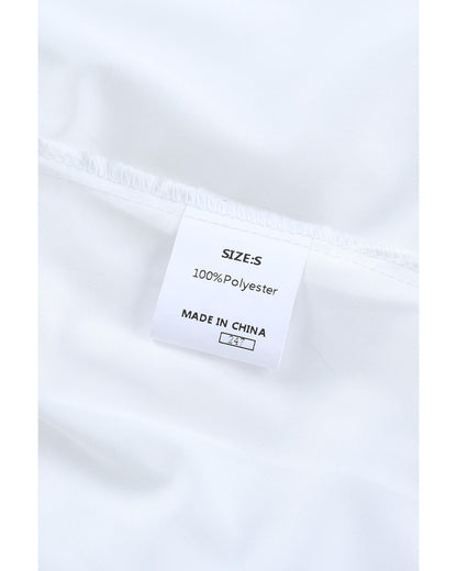 Azura Exchange Buttoned Swiss Dot Peplum Blouse - XL