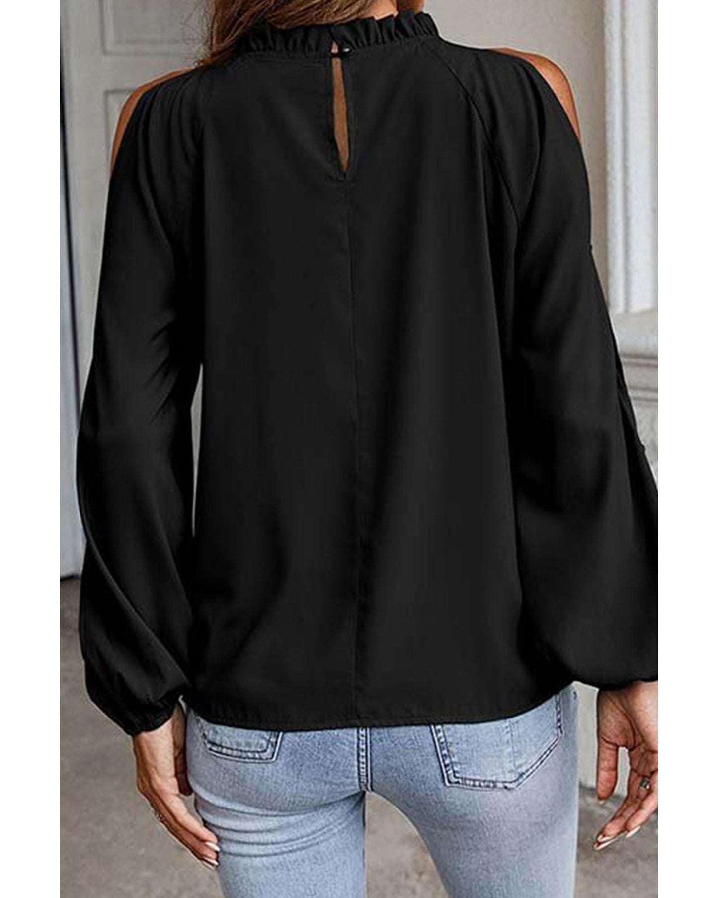 Azura Exchange Bishop Sleeve Blouse - XL