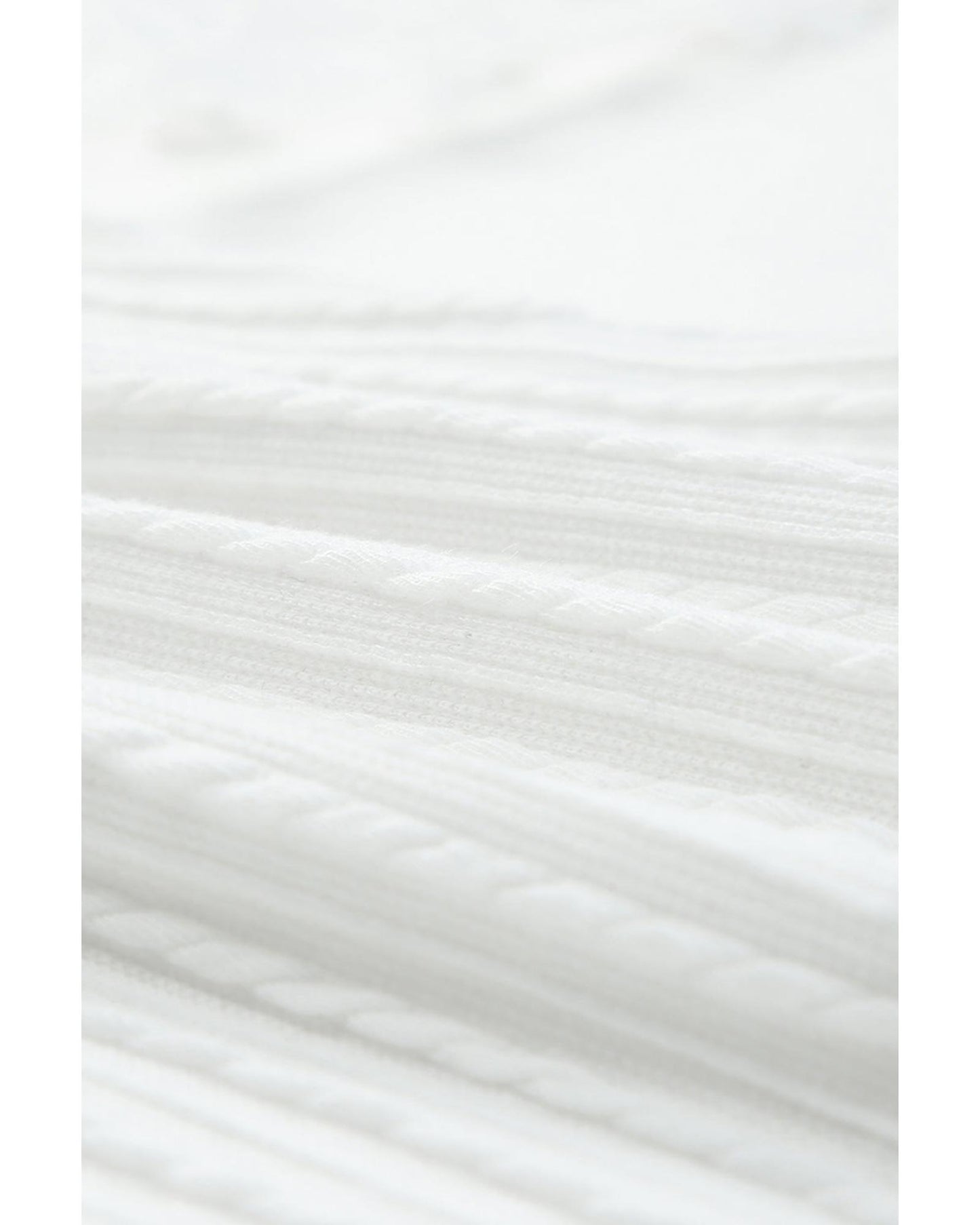 Azura Exchange Applique Mesh Sleeves Textured Knit Blouse - S