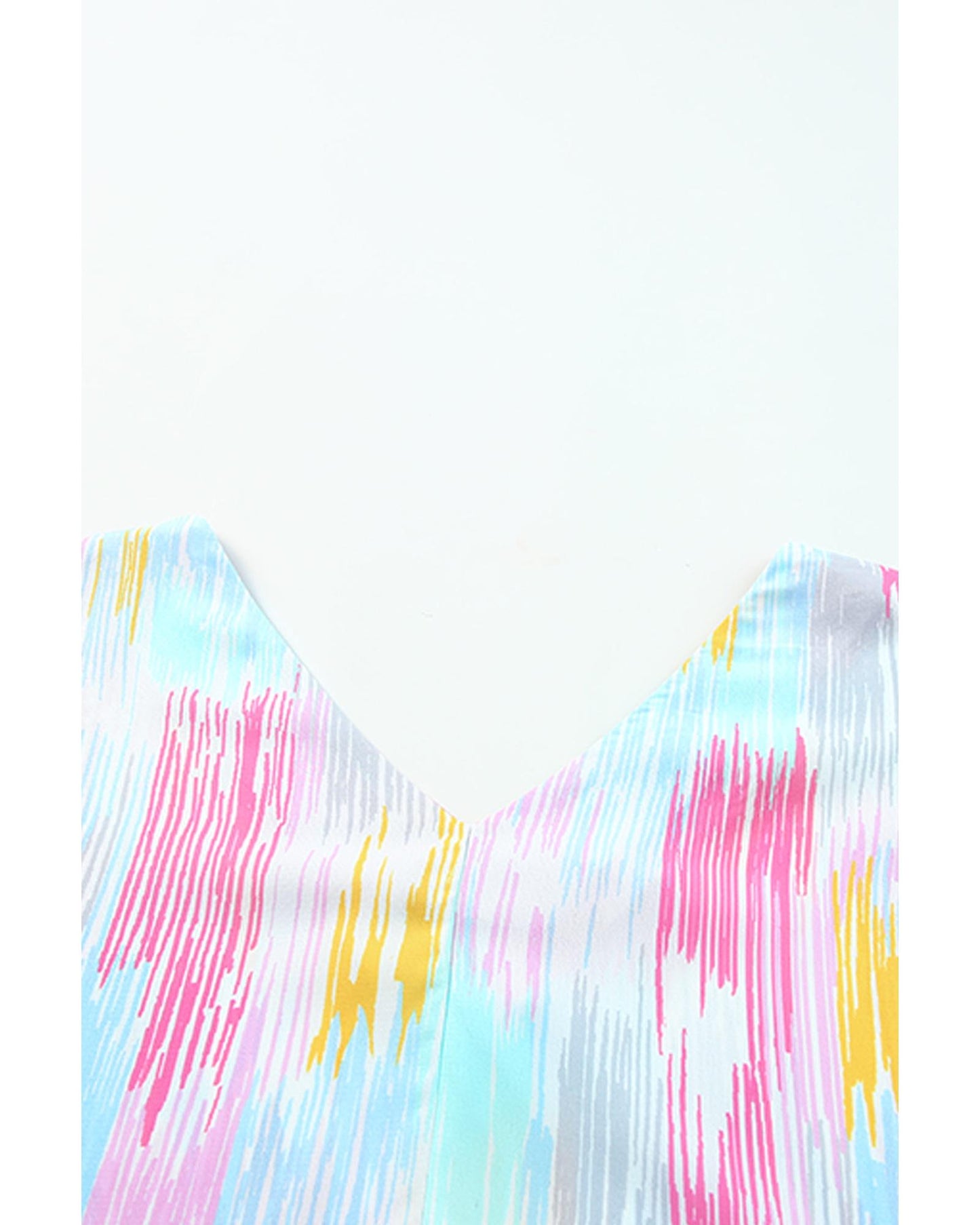 Azura Exchange Abstract Print V Neck Dolman Blouse - XL