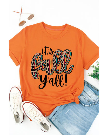 Azura Exchange Animal Print Casual T-Shirt for Fall - 2XL