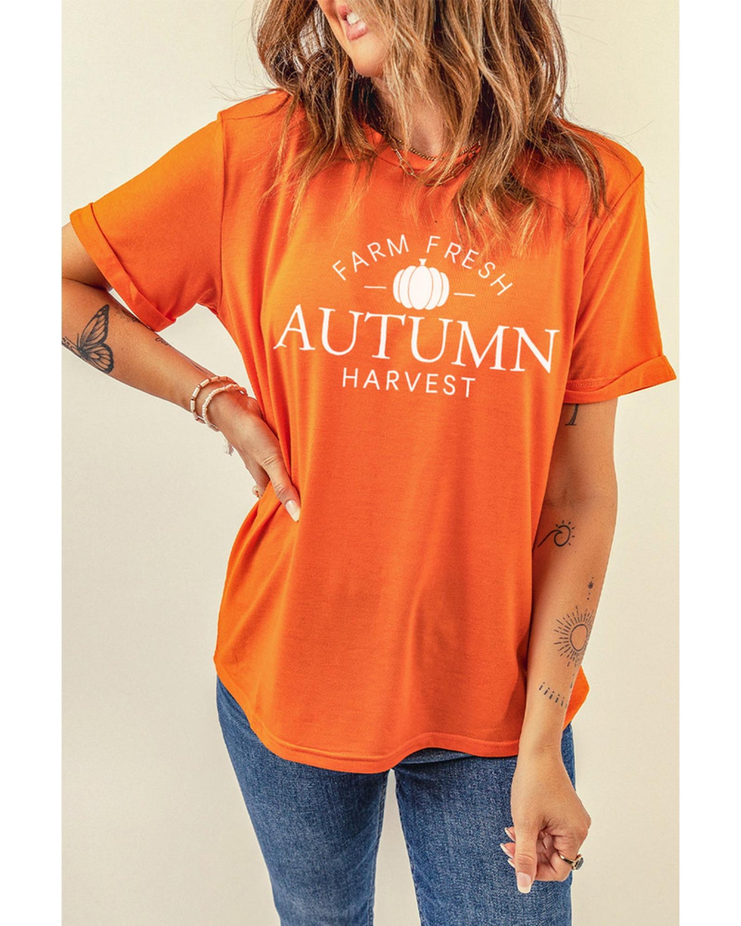 Azura Exchange Autumn Harvest Short Sleeve T-Shirt - L