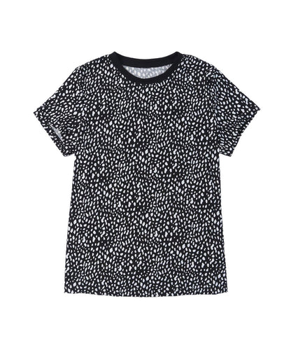 Azura Exchange Cheetah Print Short Sleeve T Shirt - XL