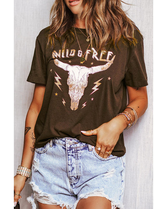 Azura Exchange Animal Graphic Tee - M