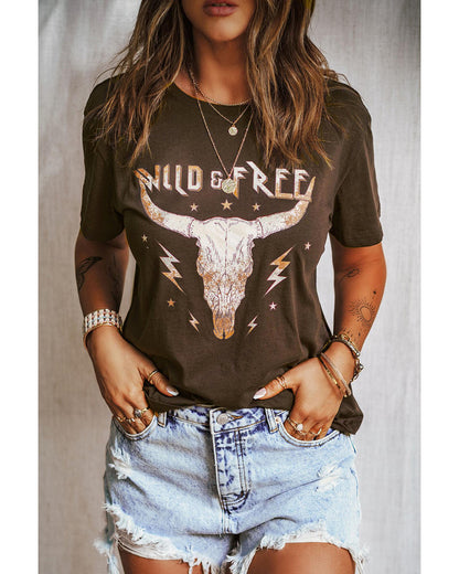 Azura Exchange Animal Graphic Tee - S