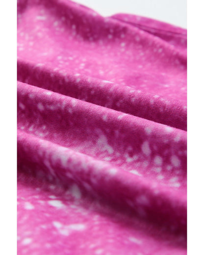 Azura Exchange Bleached Graphic Crew Neck T-Shirt - L