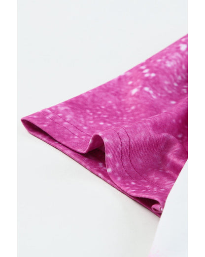 Azura Exchange Bleached Graphic Crew Neck T-Shirt - M