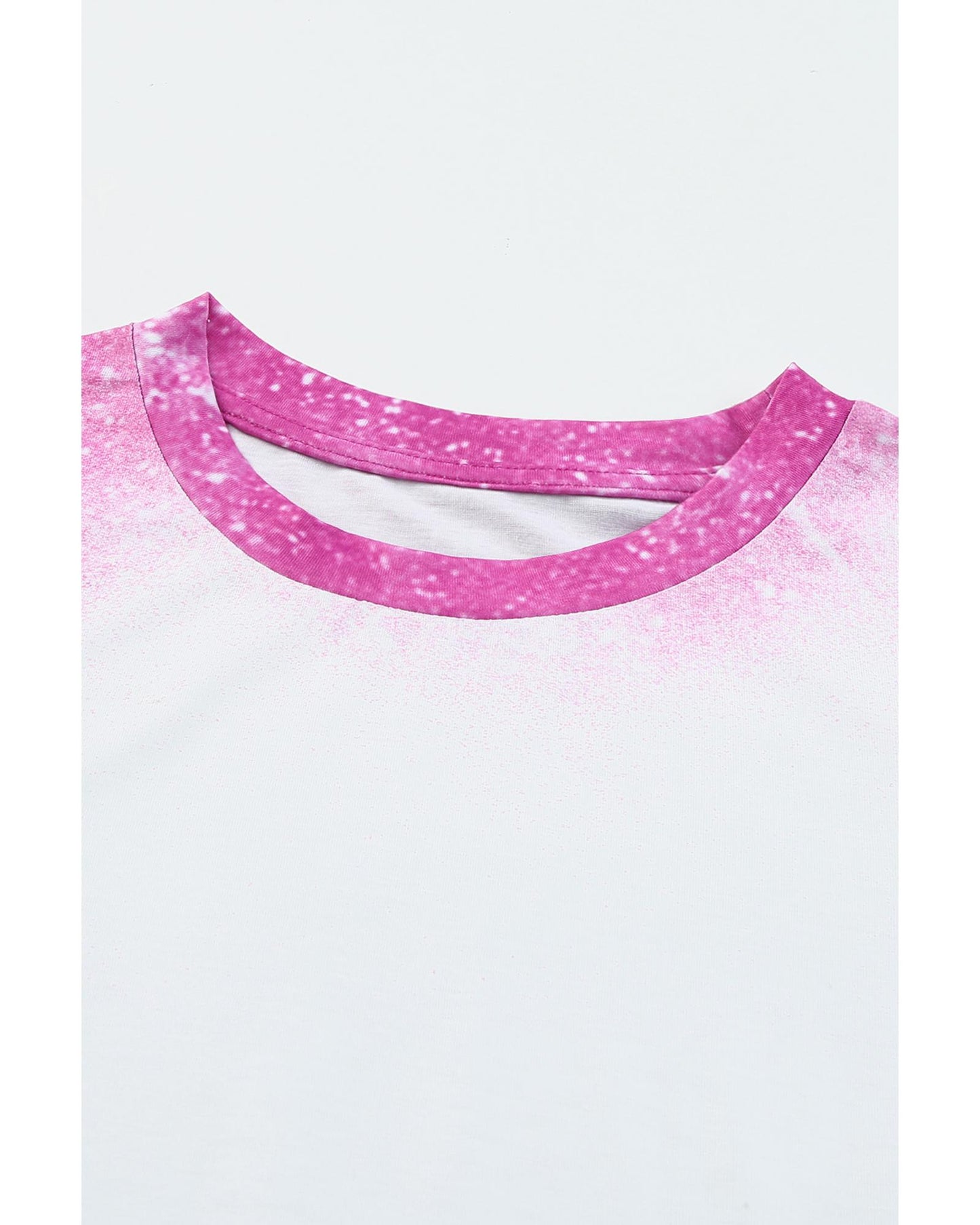 Azura Exchange Bleached Graphic Crew Neck T-Shirt - M