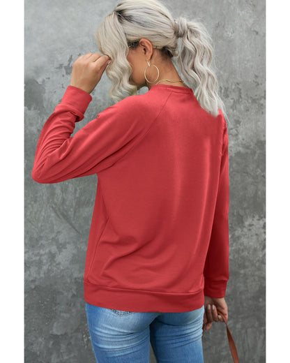 Azura Exchange Heart Graphic Sweatshirt - XL