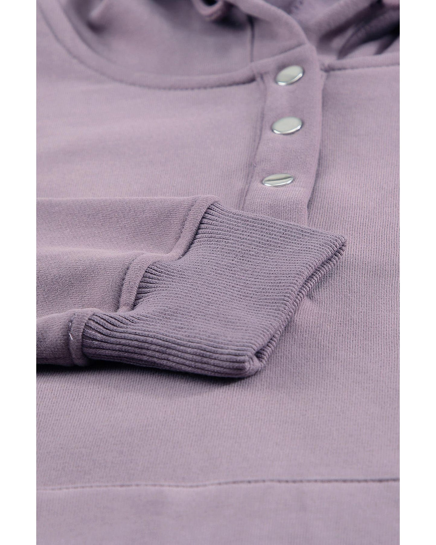 Azura Exchange Button Pullover Hoodie with Pocket - 2XL