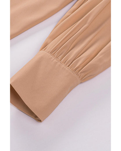 Azura Exchange Button-up Loose Long Sleeve Shirt - L